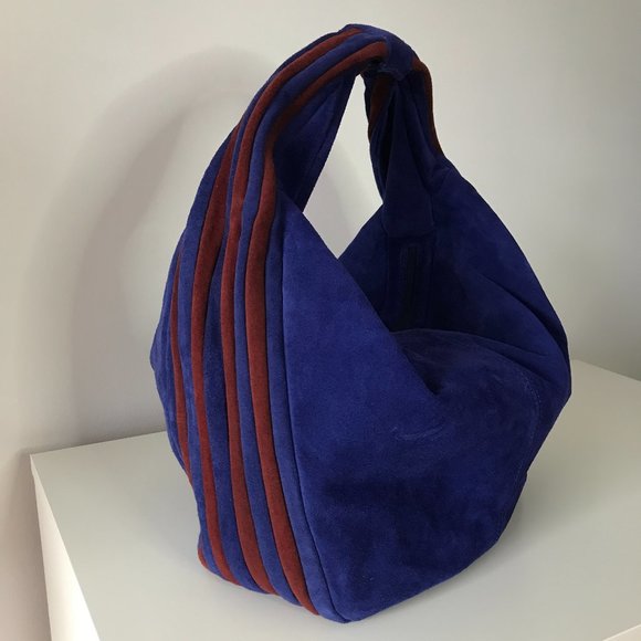 Alberta DiCanio Blue Leather Handbag - Picture 2 of 8